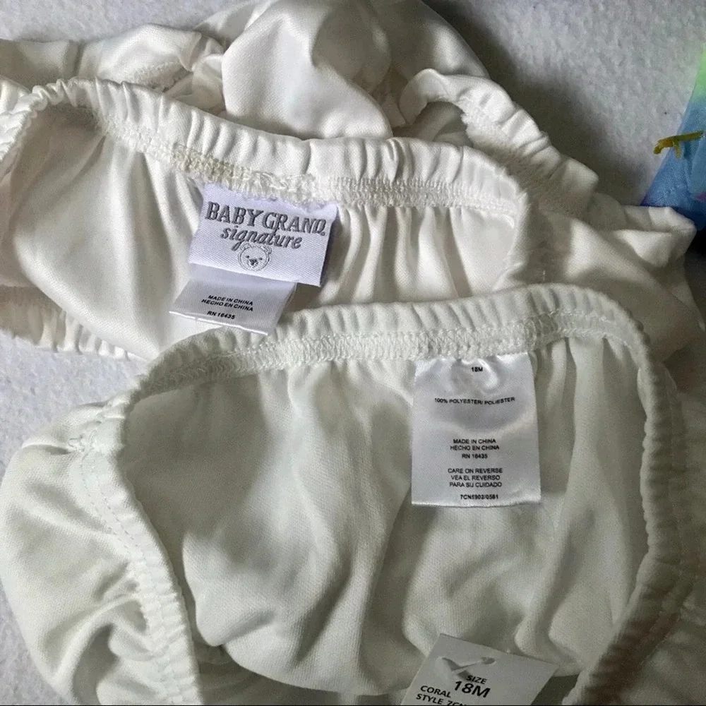 Carter's and Baby Grand Signature New Assorted Diaper Covers 3-18 Months